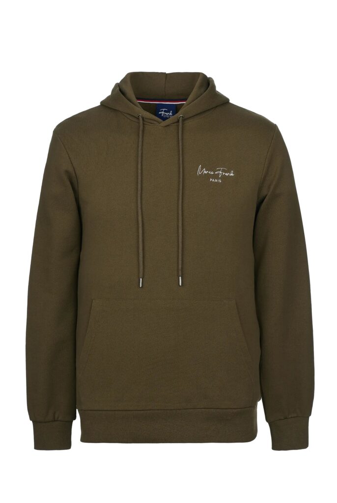 Hugh : Sweat à Capuche Avec Logo Signature Brodé - 72