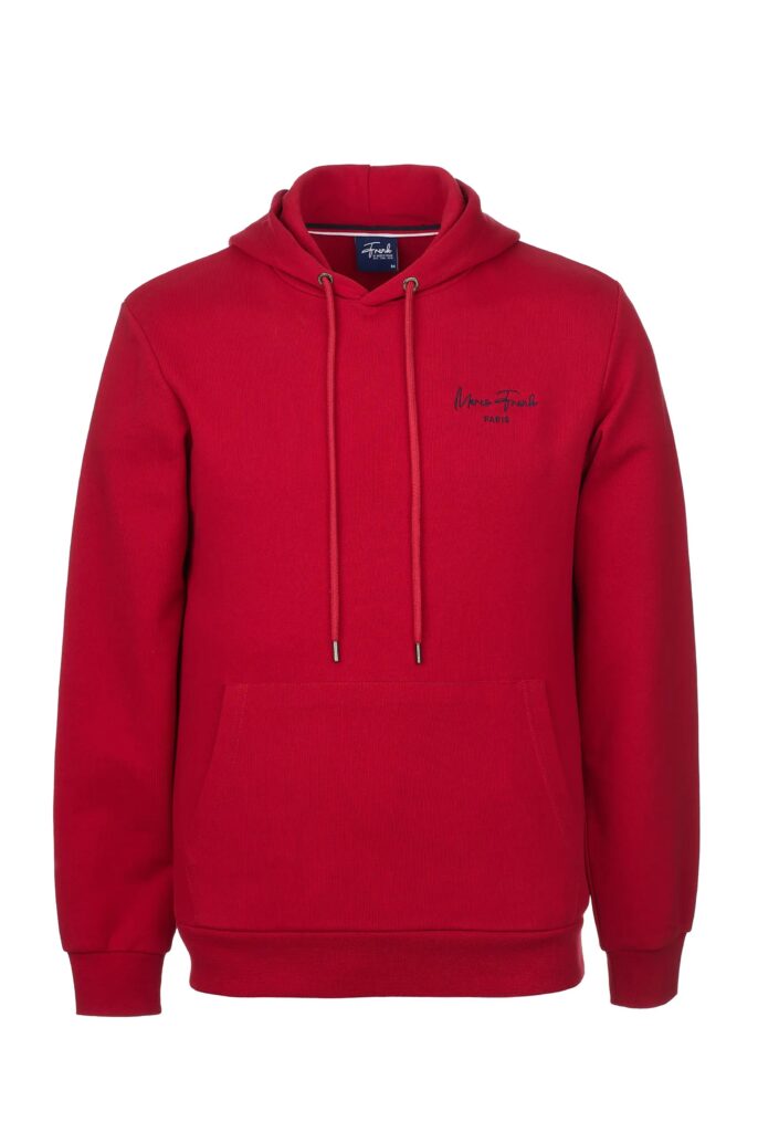 Hugh : Sweat à Capuche Avec Logo Signature Brodé - 73