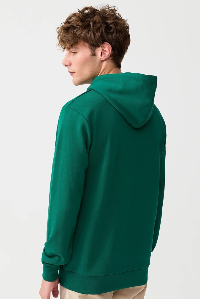 Hugh : Sweat à Capuche Avec Logo Signature Brodé - 35