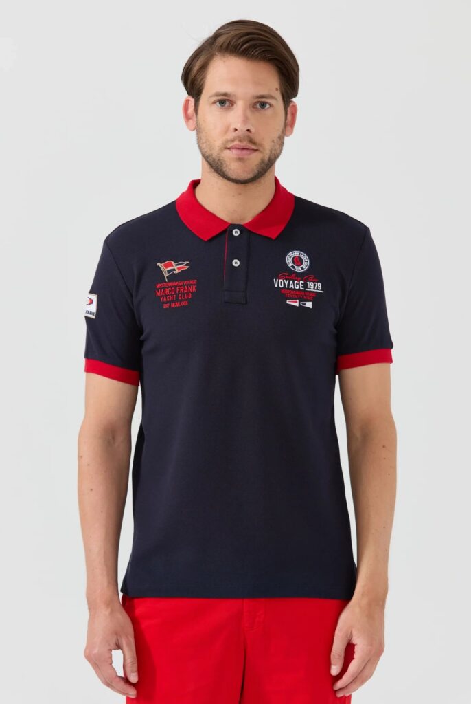 Jérôme : Polo avec Broderie Nautique - 11
