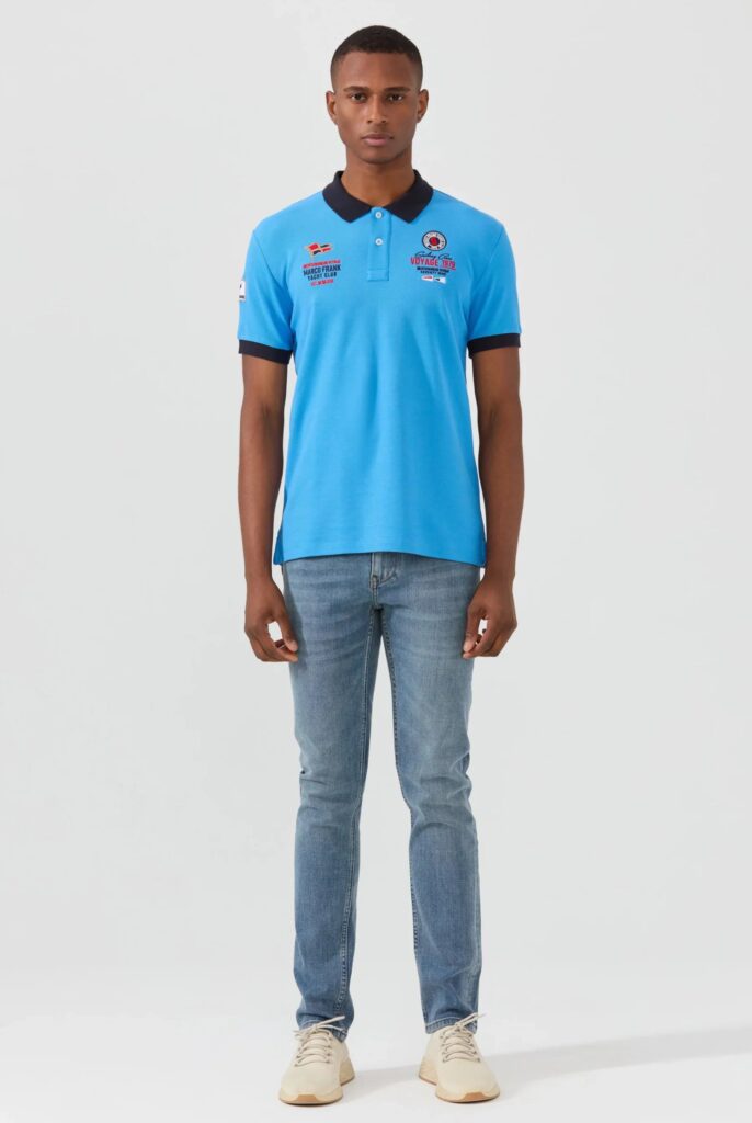 Jérôme : Polo avec Broderie Nautique - 37