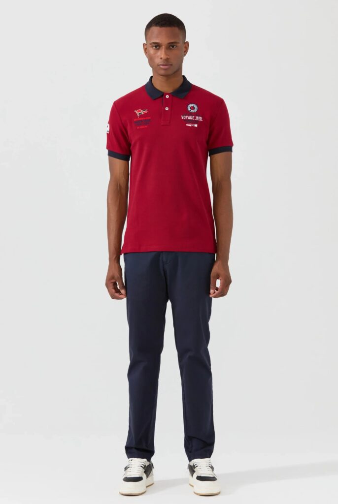 Jérôme : Polo avec Broderie Nautique - 18