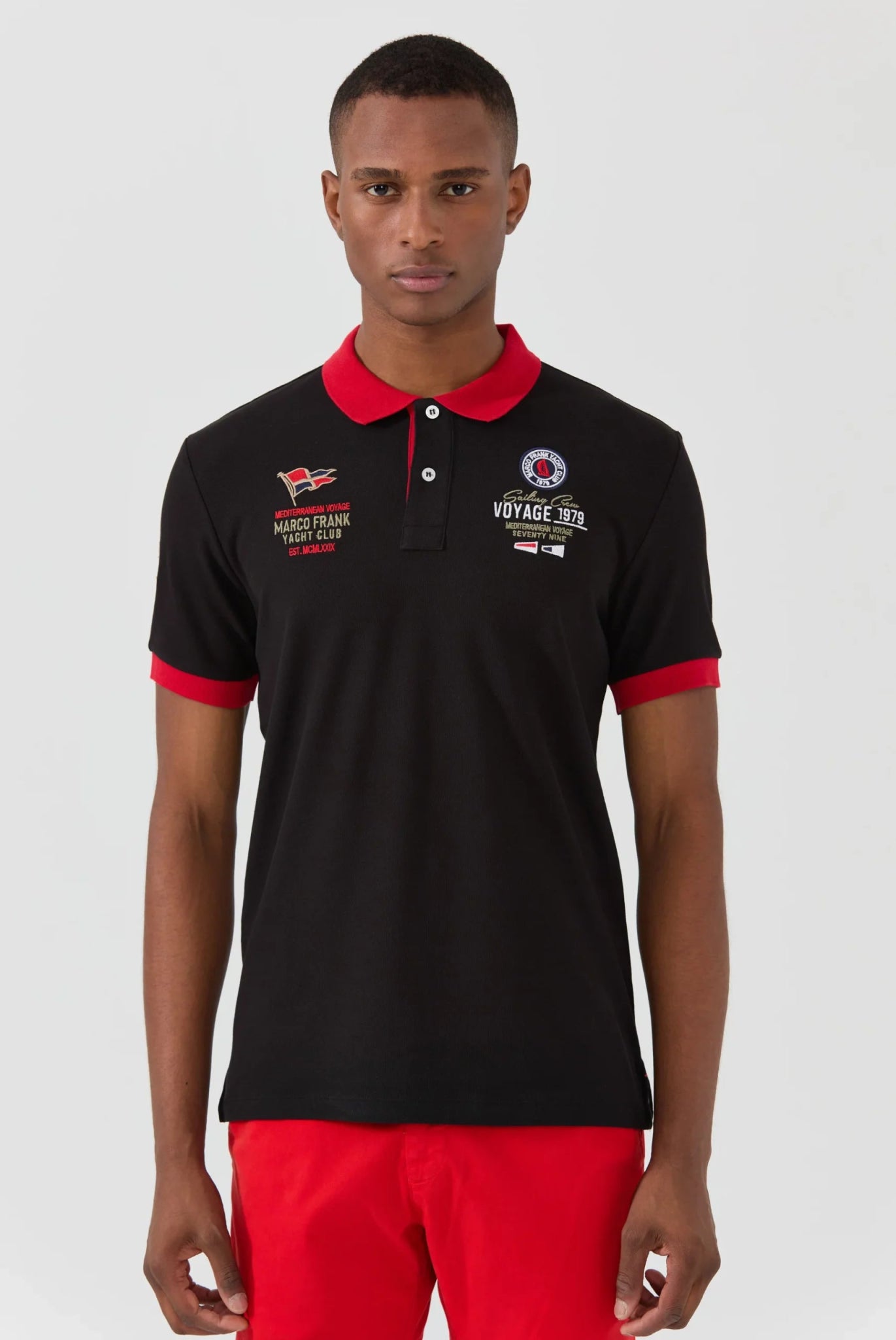 Jérôme : Polo avec Broderie Nautique