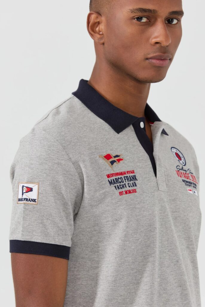 Jérôme : Polo avec Broderie Nautique - 24