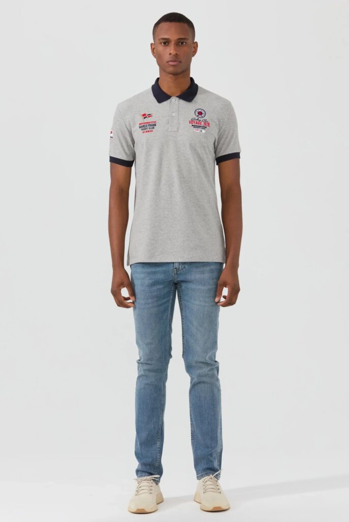 Jérôme : Polo avec Broderie Nautique - 27