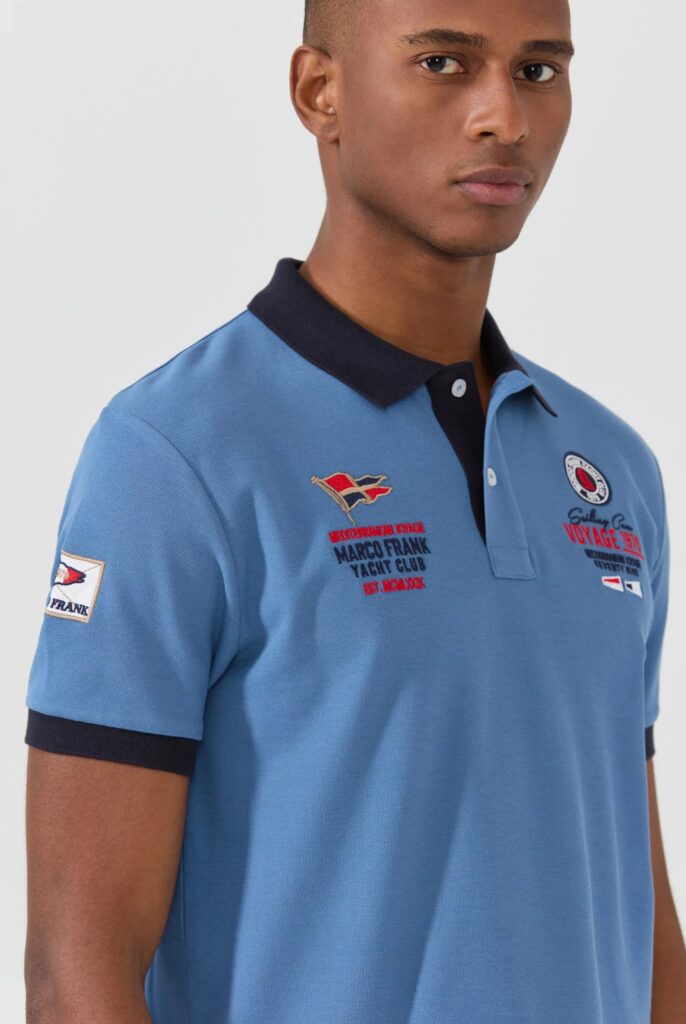 Jérôme : Polo avec Broderie Nautique - 39