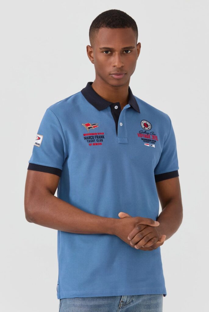 Jérôme : Polo avec Broderie Nautique - 42