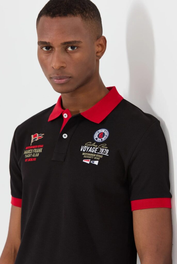 Jérôme : Polo avec Broderie Nautique - 2