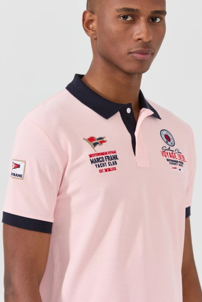 Jérôme : Polo avec Broderie Nautique - 29