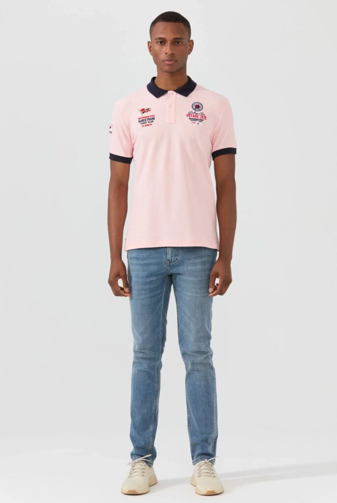 Jérôme : Polo avec Broderie Nautique - 32