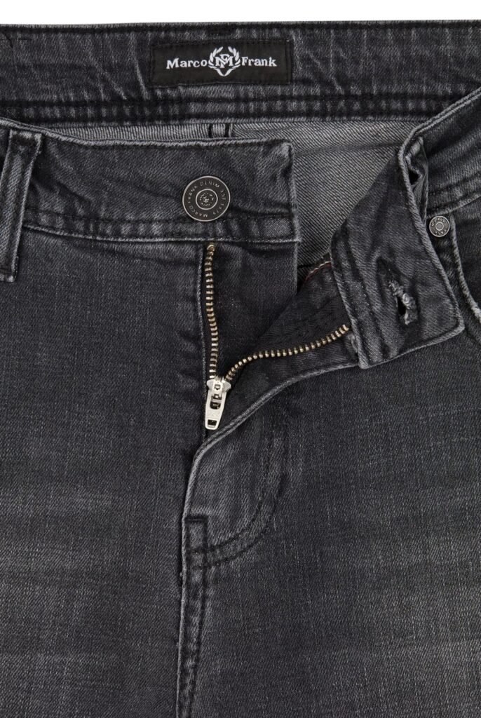 Kalman : Jeans Regular Fit en Denim avec des détails de déchirure - 16