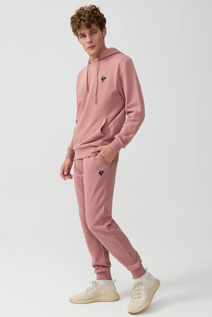 Lemaire : Pantalon de survêtement Brodé de l’emblématique Coq - 5