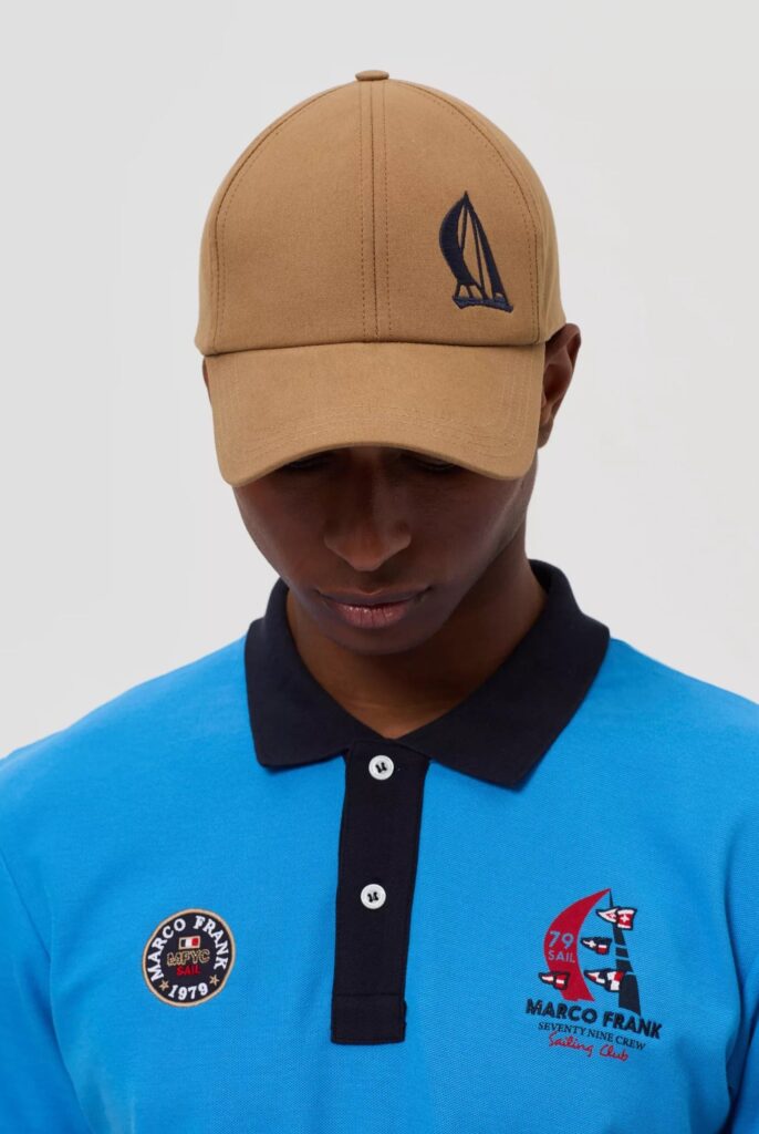 Lenard : casquette avec Voile Brodée - 12