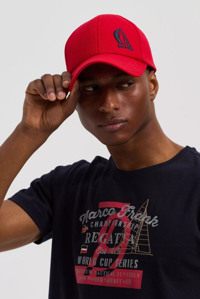 Lenard : casquette avec Voile Brodée - 5