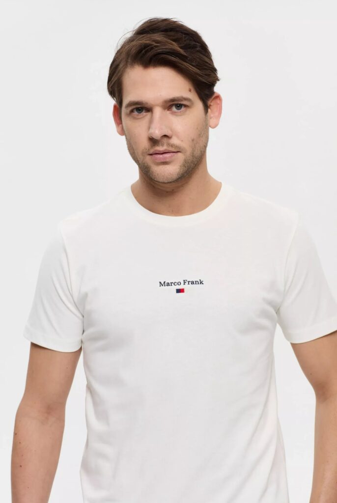 Léo : T-Shirt avec Logo et Drapeau Brodé - 48