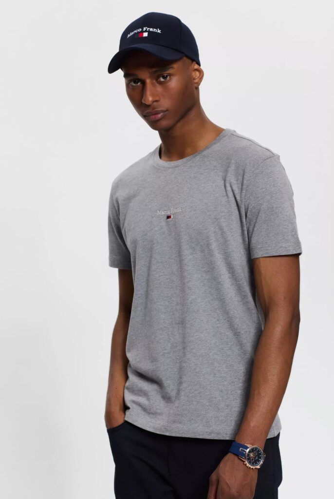 Léo : T-Shirt avec Logo et Drapeau Brodé - 46