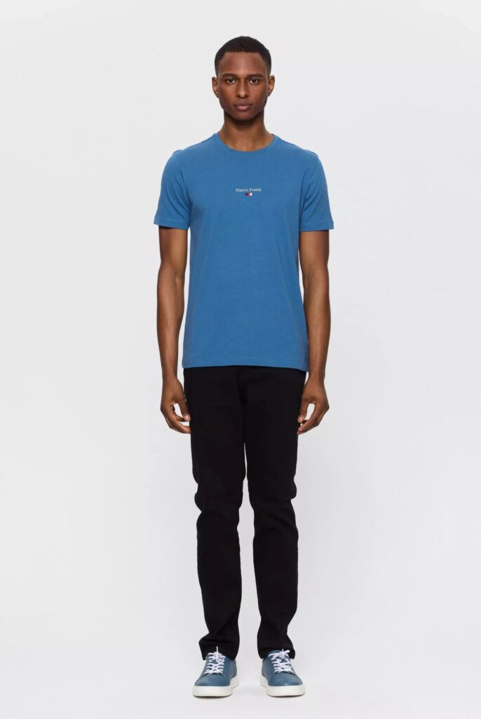 Léo : T-Shirt avec Logo et Drapeau Brodé - 44