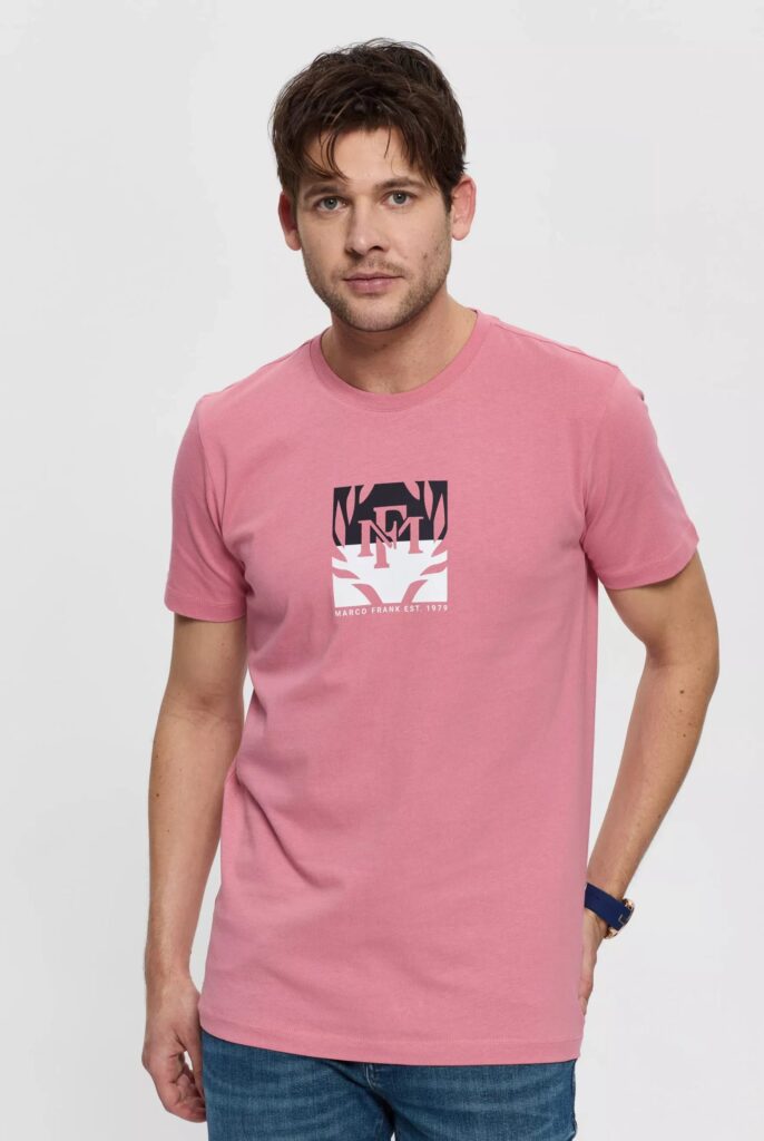Liam : T-Shirt avec Logo Bicolore Imprimé - 16