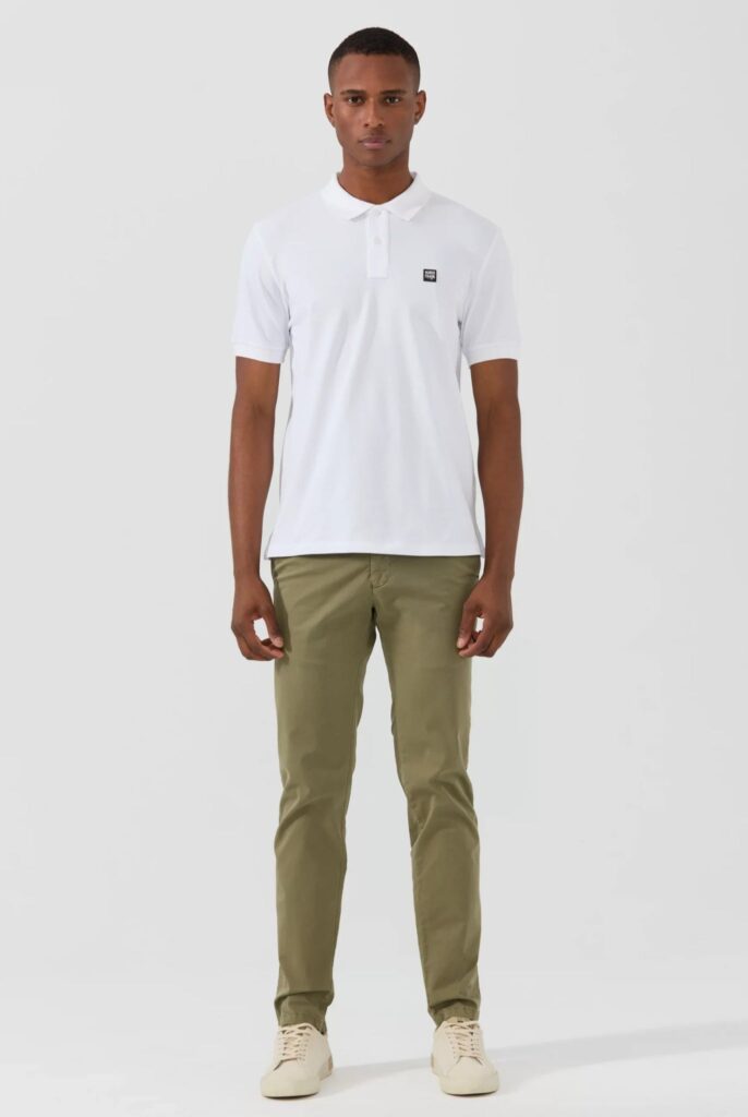 Louise : Polo avec Logo en Silicone - 23