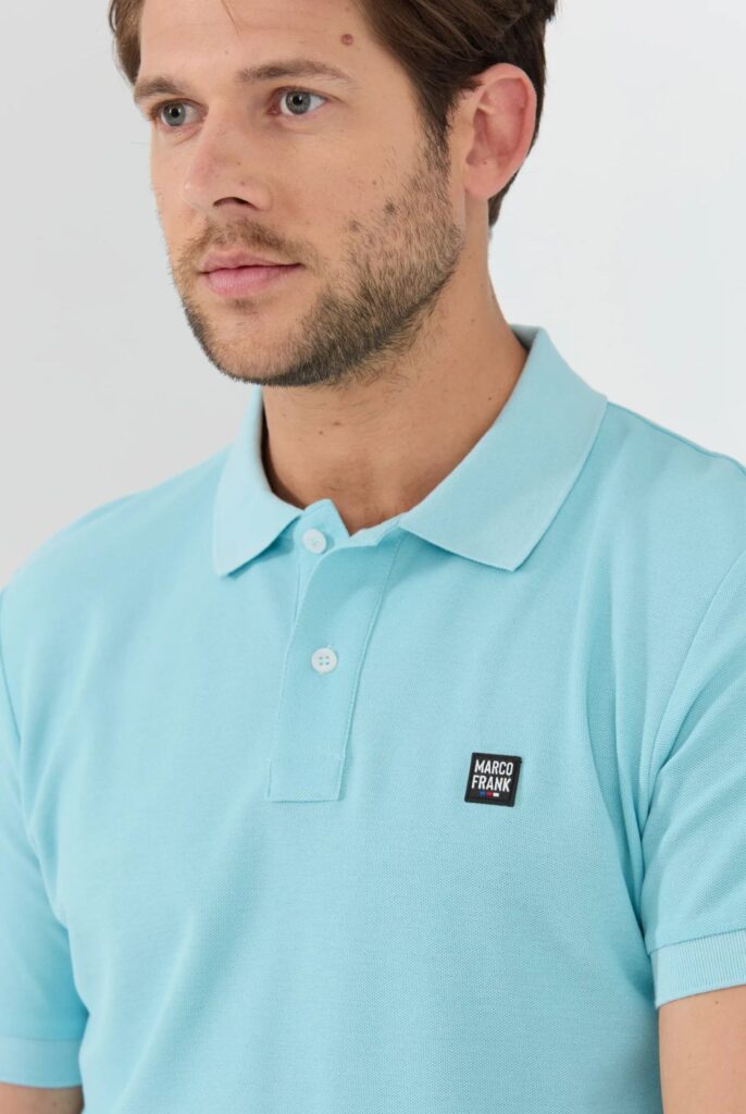 Louise : Polo avec Logo en Silicone - 2