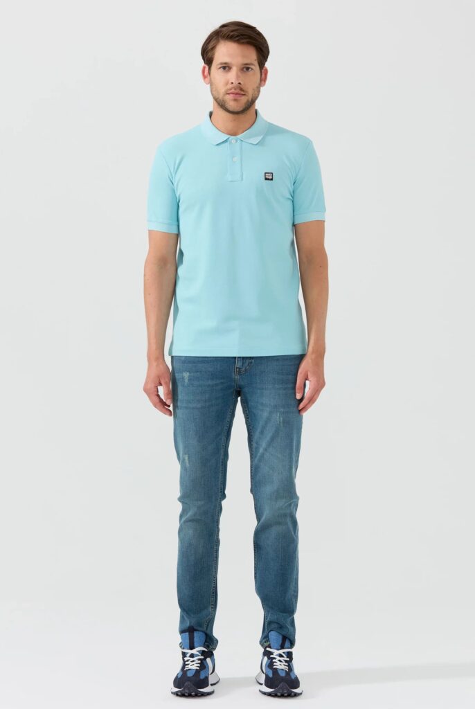 Louise : Polo avec Logo en Silicone - 4