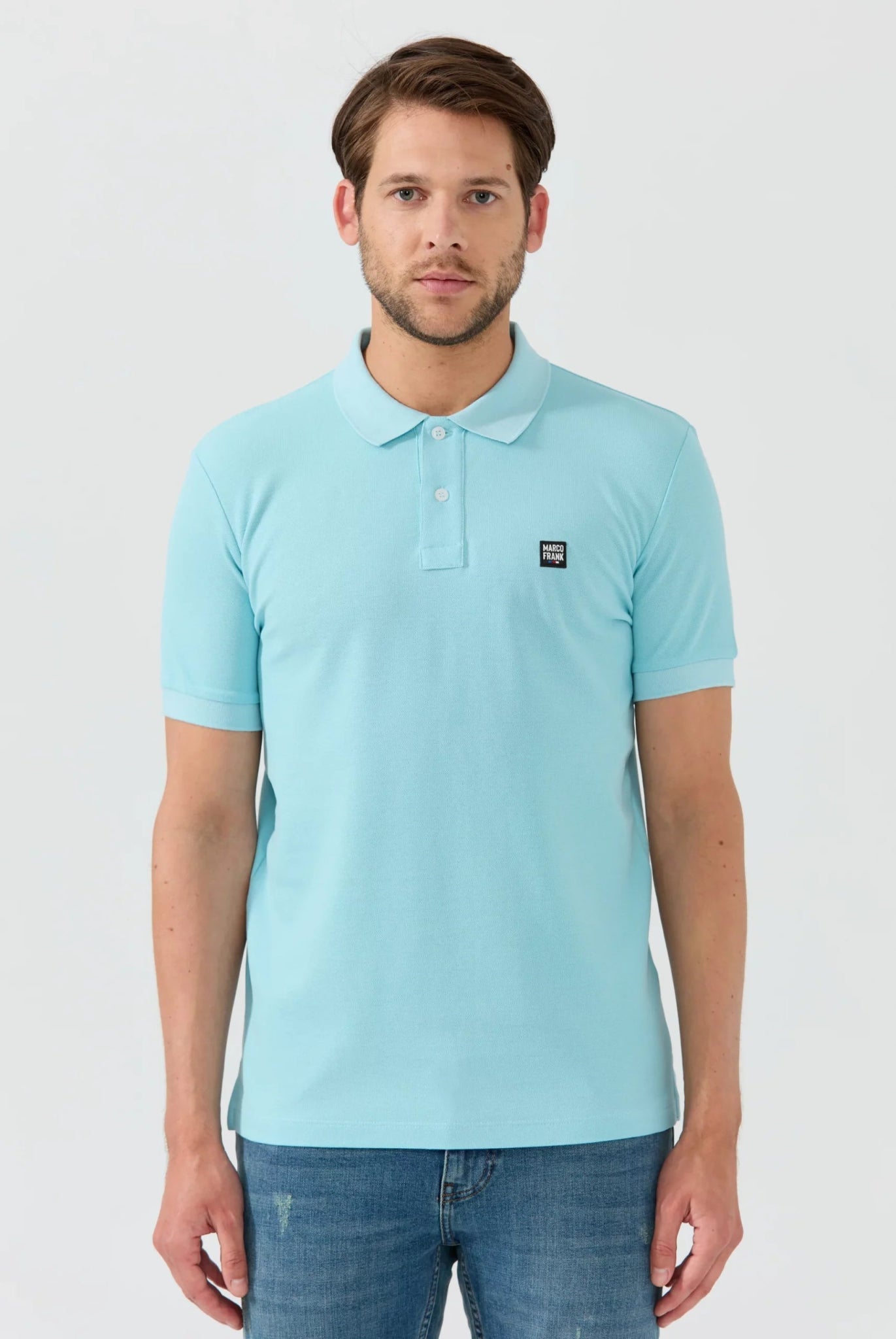 Louise : Polo avec Logo en Silicone