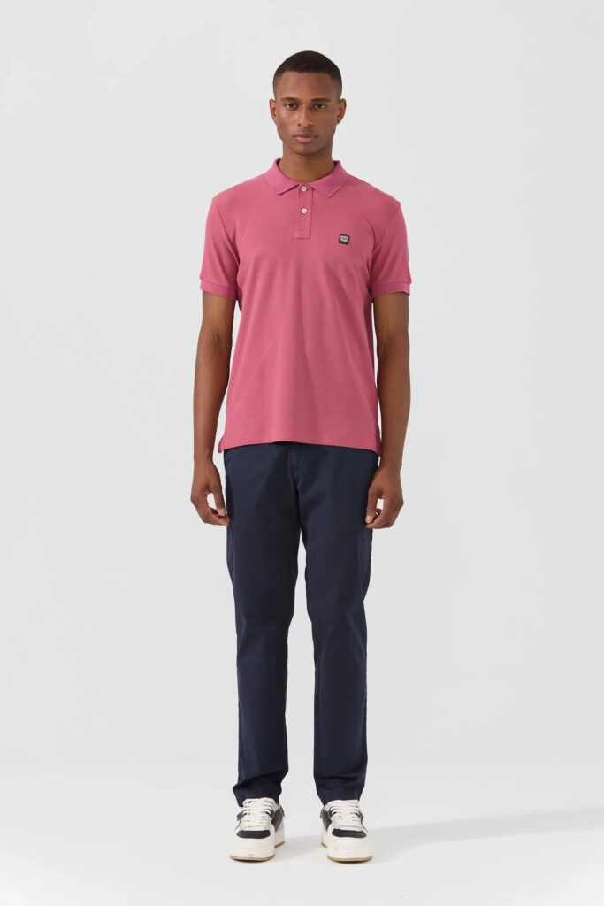 Louise : Polo avec Logo en Silicone - 35