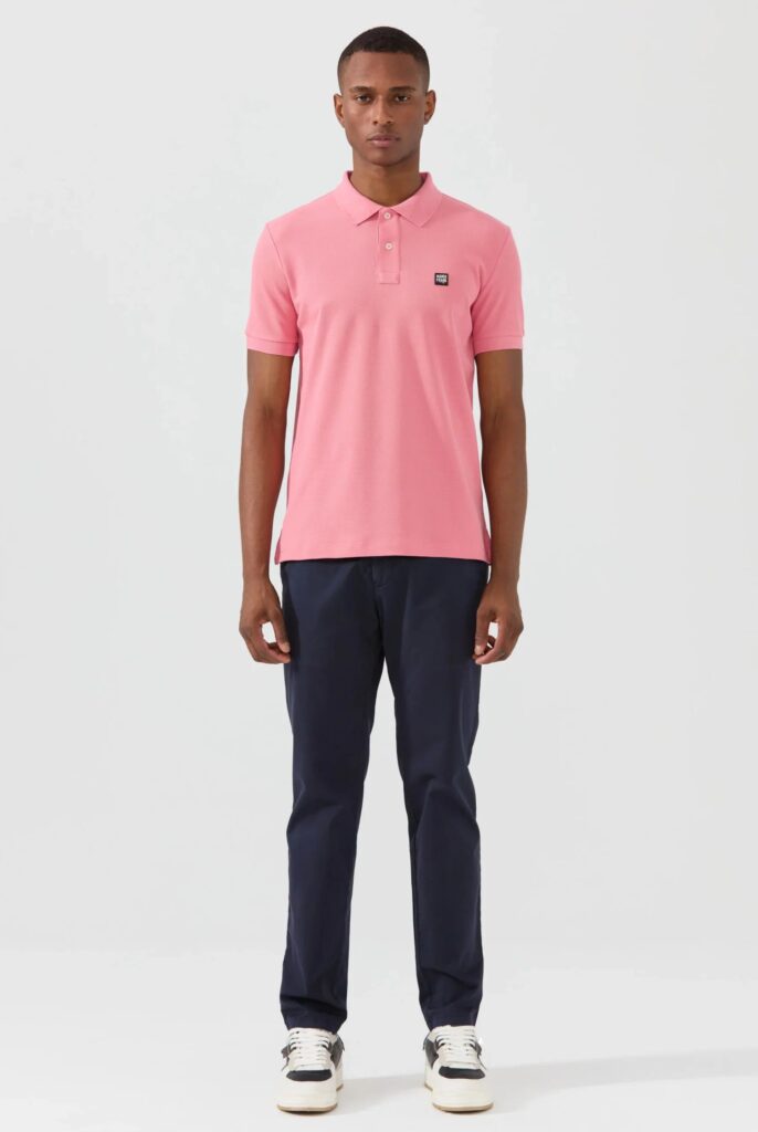 Louise : Polo avec Logo en Silicone - 20