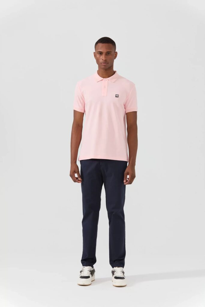 Louise : Polo avec Logo en Silicone - 17