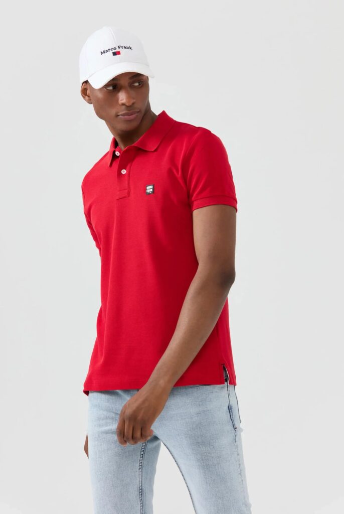 Louise : Polo avec Logo en Silicone - 32