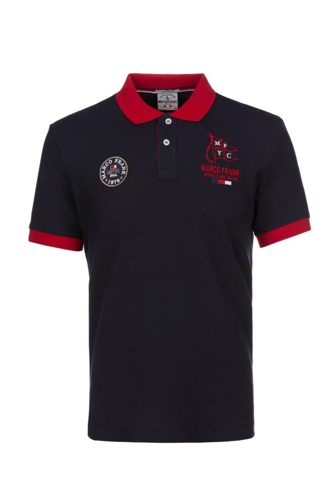 Lucien : Polo Brodé avec Motif Nautique - 28