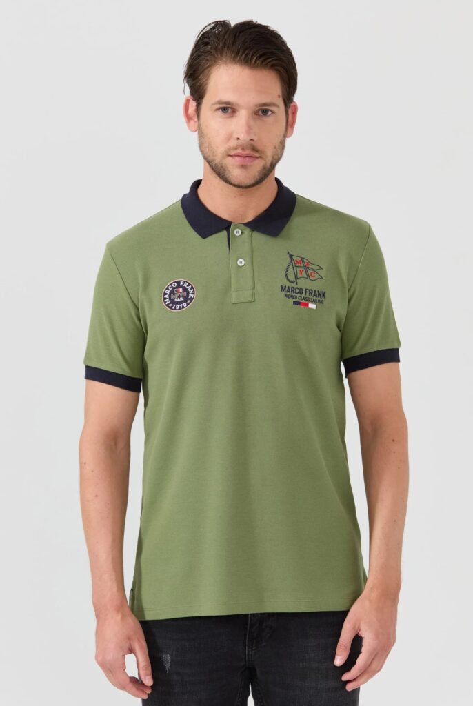 Lucien : Polo Brodé avec Motif Nautique - 20