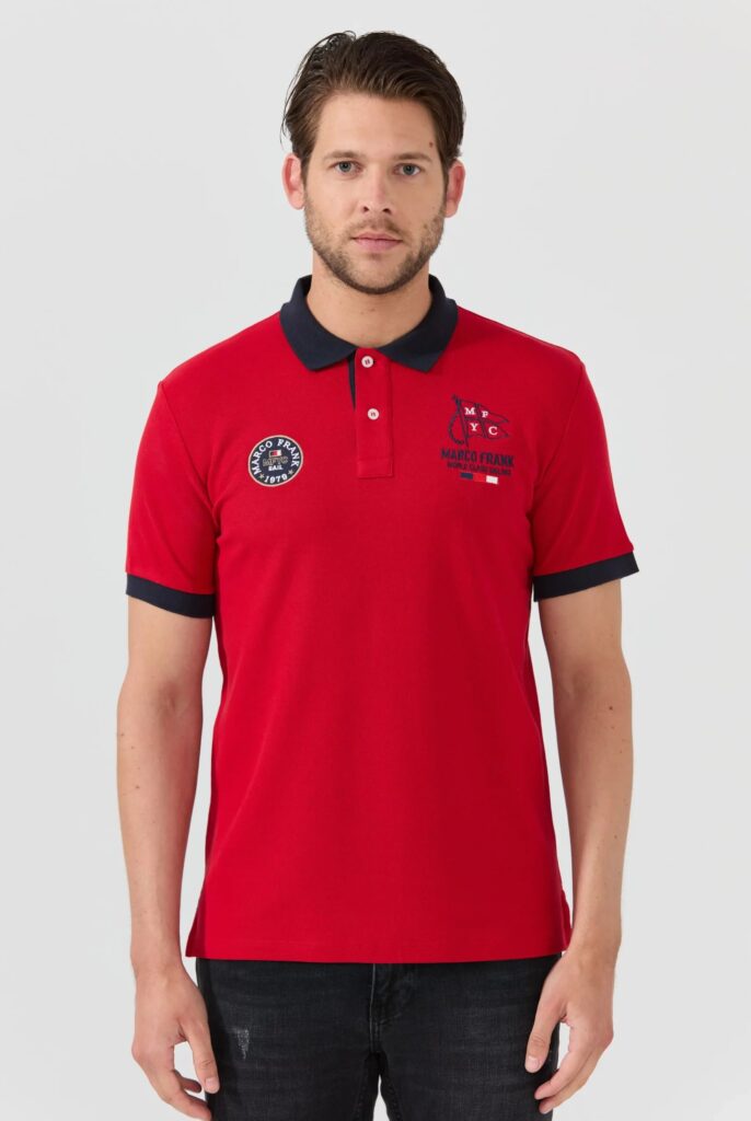 Lucien : Polo Brodé avec Motif Nautique - 23