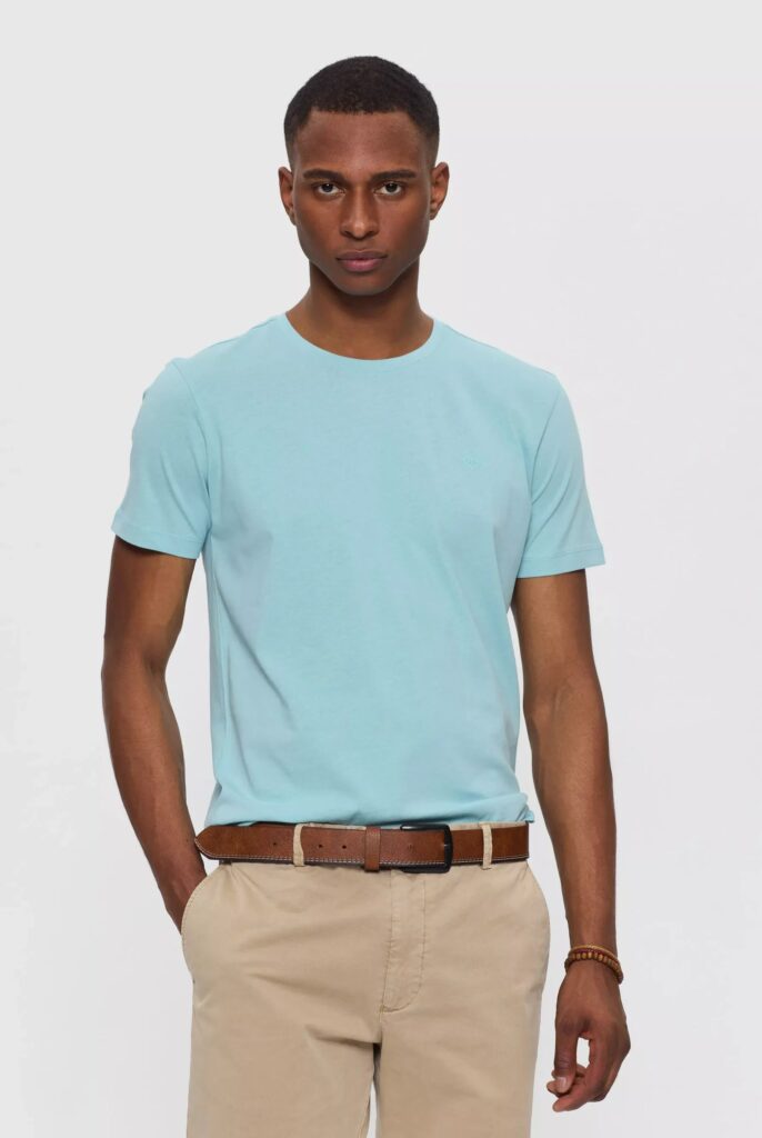 Marceau : T-Shirt avec Logo en Silicone Ton sur Ton - 34