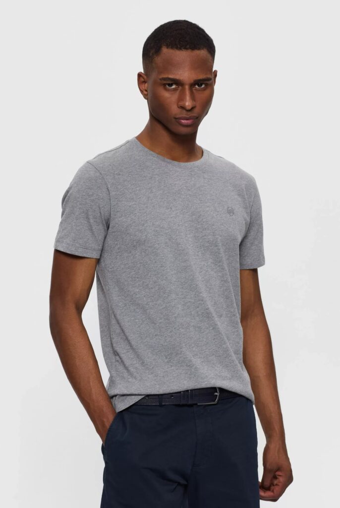 Marceau : T-Shirt avec Logo en Silicone Ton sur Ton - 40