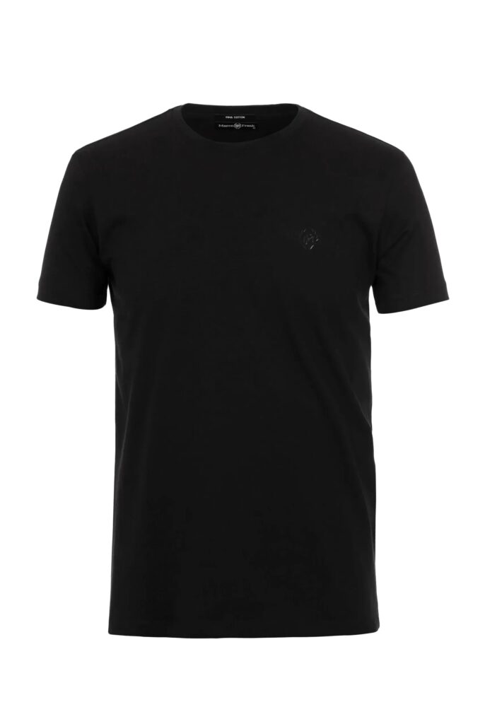 Marceau : T-Shirt avec Logo en Silicone Ton sur Ton - 58