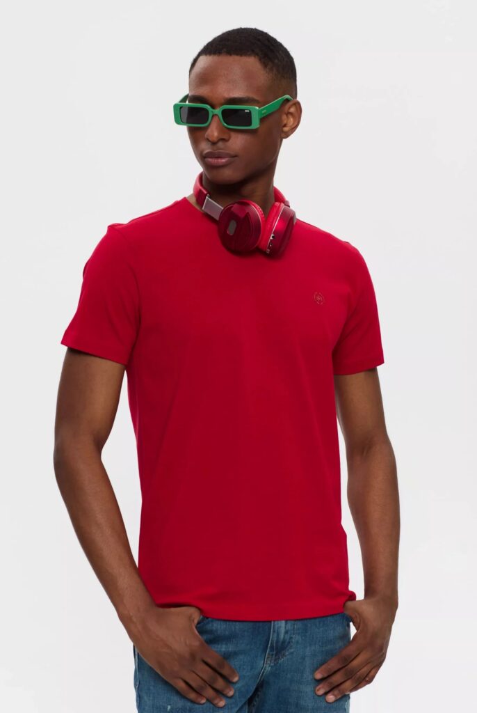 Marceau : T-Shirt avec Logo en Silicone Ton sur Ton - 13