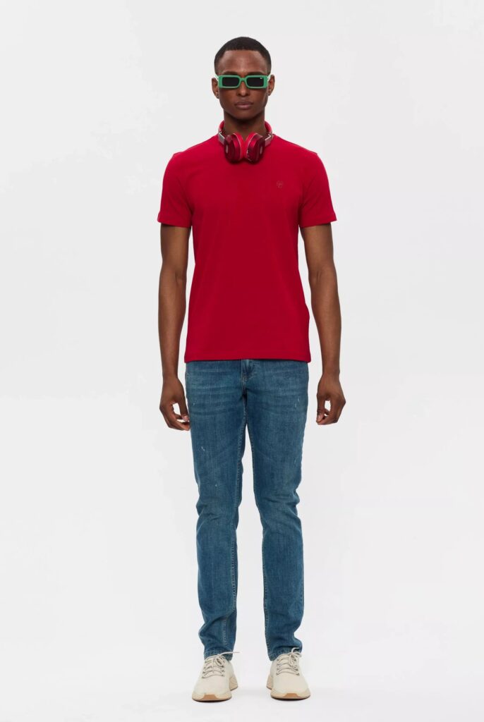 Marceau : T-Shirt avec Logo en Silicone Ton sur Ton - 14