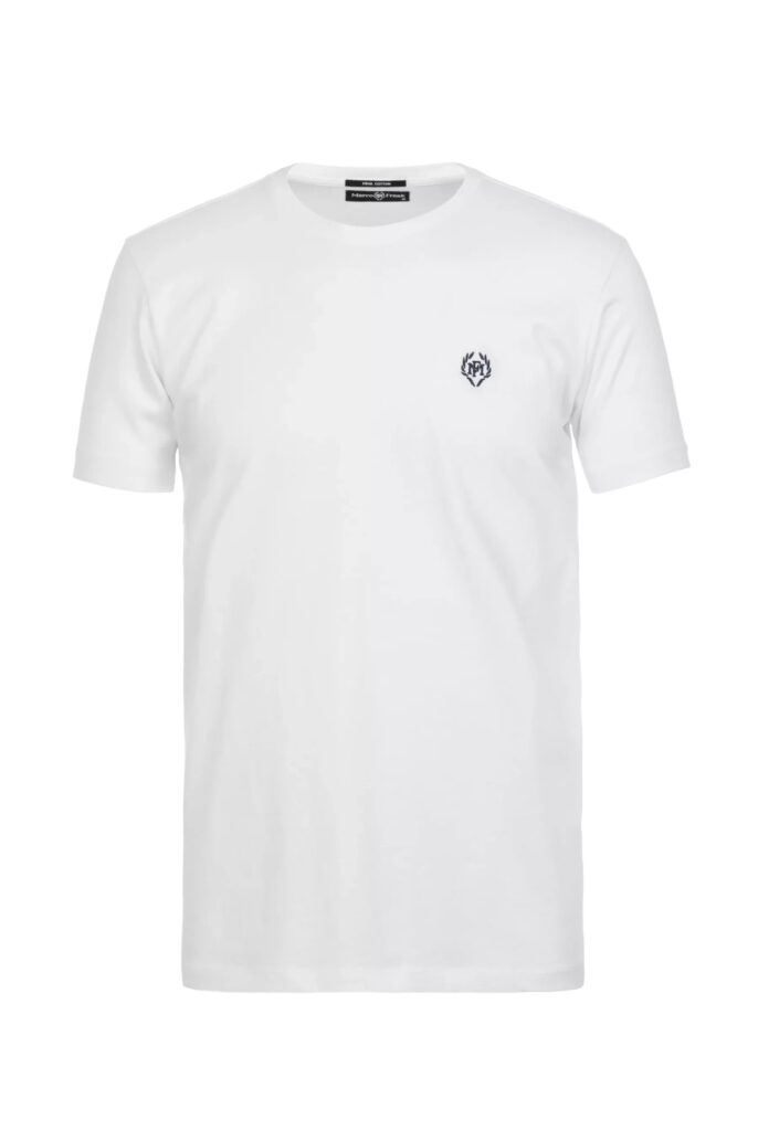 Marco : T-shirt avec Logo Couronne Brodé - 59