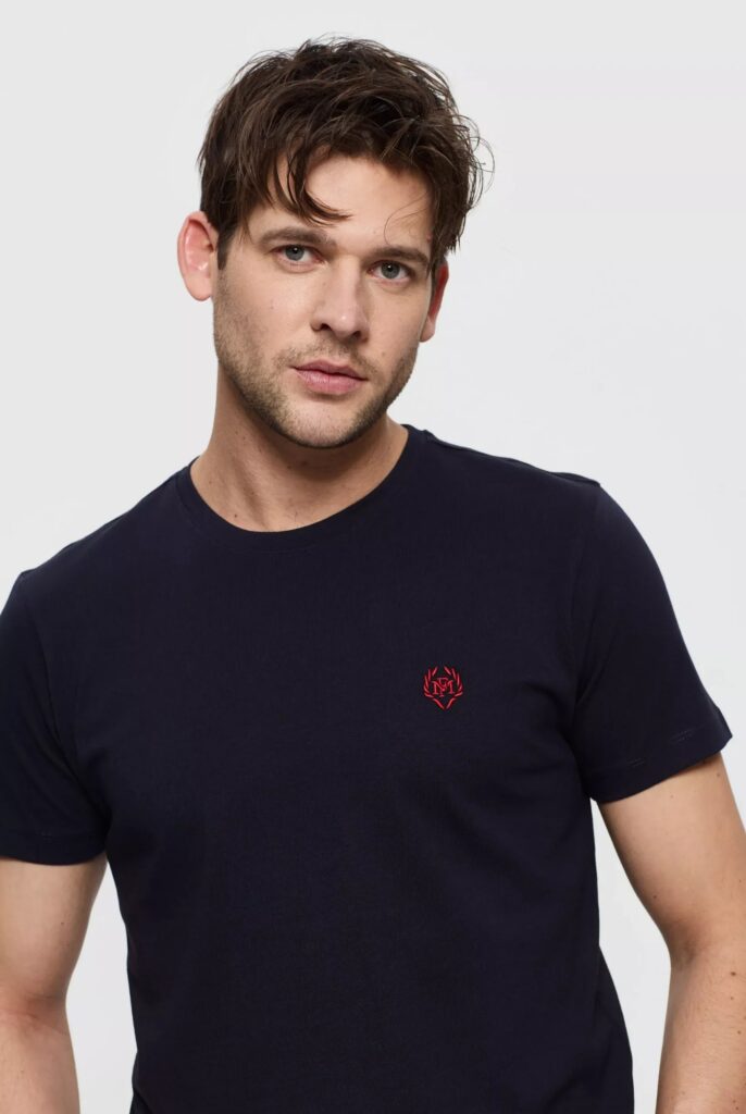 Marco : T-shirt avec Logo Couronne Brodé - 2