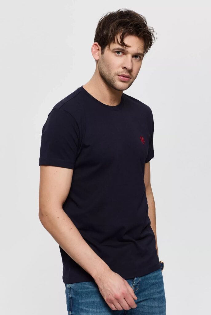Marco : T-shirt avec Logo Couronne Brodé - 5