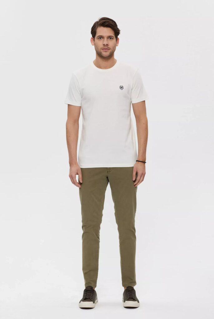 Marco : T-shirt avec Logo Couronne Brodé - 36