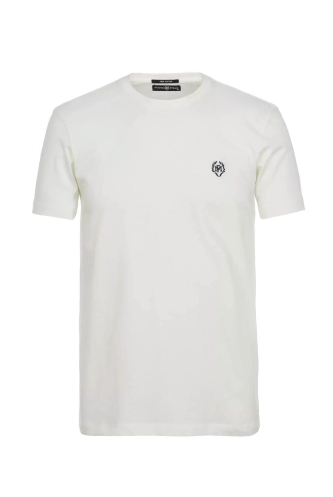 Marco : T-shirt avec Logo Couronne Brodé - 63