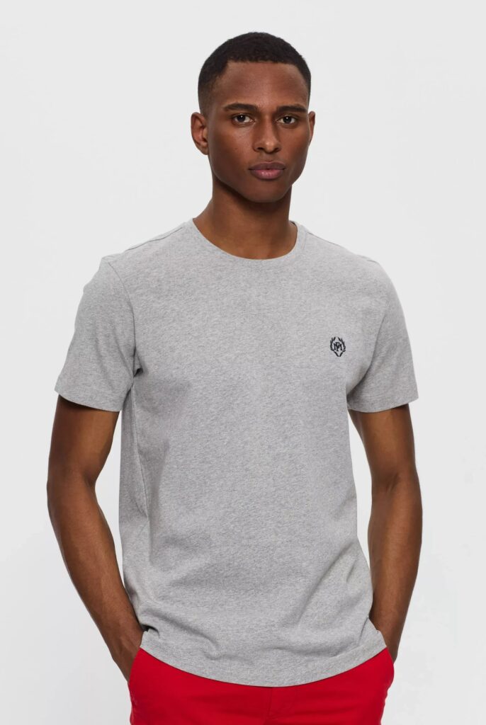 Marco : T-shirt avec Logo Couronne Brodé - 37