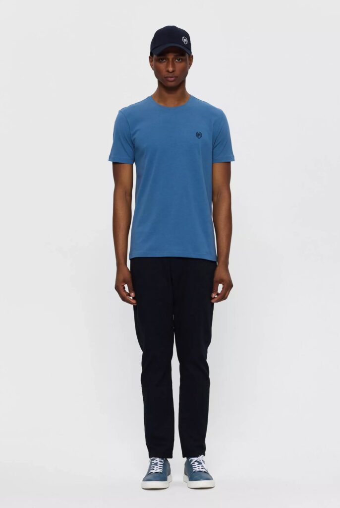 Marco : T-shirt avec Logo Couronne Brodé - 50