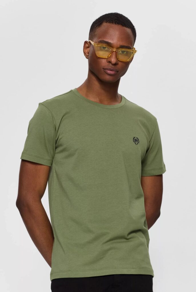 Marco : T-shirt avec Logo Couronne Brodé - 40