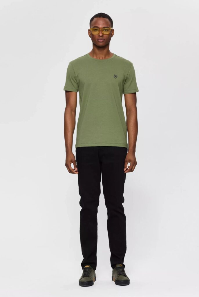 Marco : T-shirt avec Logo Couronne Brodé - 42