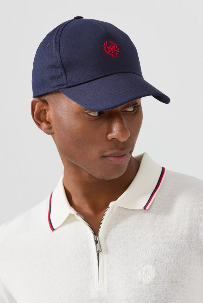 Marlon : Casquette avec Logo Couronne Brodé - 9