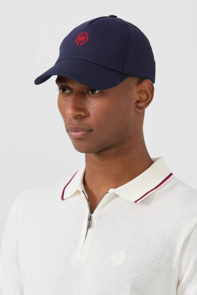 Marlon : Casquette avec Logo Couronne Brodé - 10