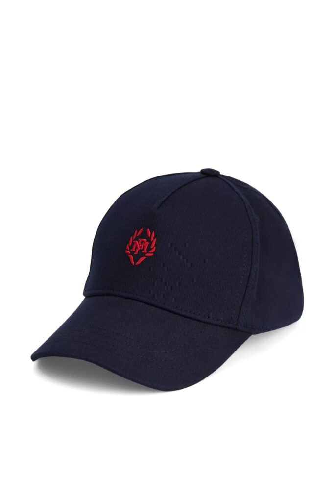 Marlon : Casquette avec Logo Couronne Brodé - 12